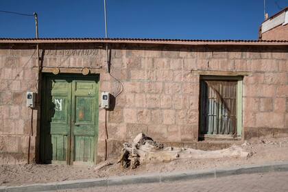 Una casa típica de Toconao.