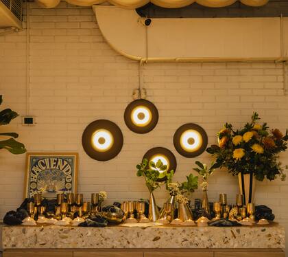 Una celebración en Narda Comedor