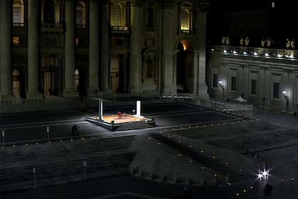 Una ceremonia en soledad en el Vaticano