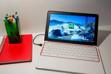 Una Chromebook 11 de HP; se vende a 279 dólares en Estados Unidos