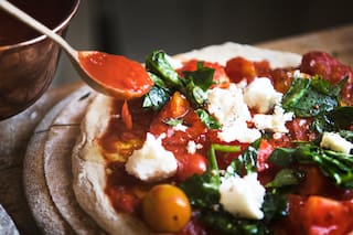 Entre inflables, un festival de chocolate y clases de amasado de pizzas