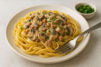 Una combinación clásica italiana ideal para una comida casera sin complicaciones (Foto: imagen ilustrativa con IA)