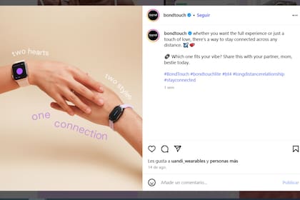 Una comunicación de uno de los vendedores de estas pulseras que vibran