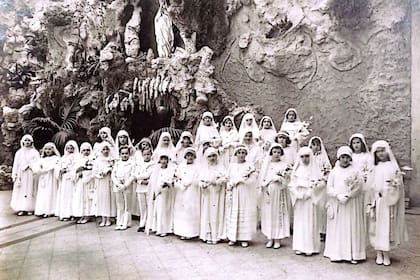 Una comunión en el colegio