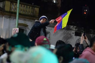 Una multitud de venezolanos se congrega en Buenos Aires con el sueño de poder volver a su país