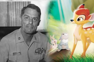 El militar condecorado por su valentía que mantuvo en secreto su pasado como “Bambi”