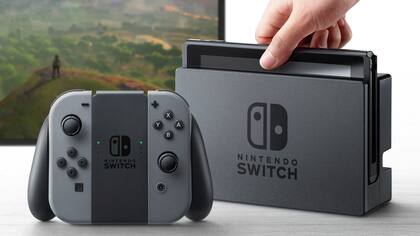 Una consola Nintendo Switch, con chip de Nvidia