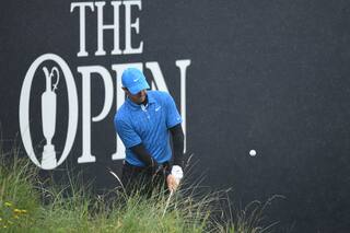Golf. Los eventos inesperados del primer día del British Open