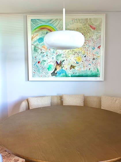 "Una cosa es ver una obra sin contexto y otra muy distinta es verla en un departamento completamente amoblado, como los de esta expo”, nos dijo la artista María Marta Fasoli.