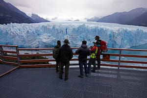 Cómo fueron las rupturas del glaciar Perito Moreno durante los últimos años