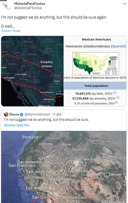Una cuenta que explica momentos históricos respondió