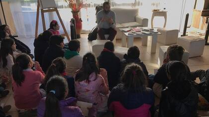 Una de las actividades del Filbita en General Villegas.