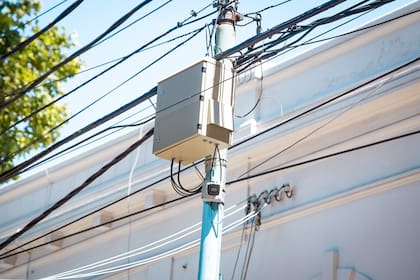 Una de las alarmas instaladas por el municipio