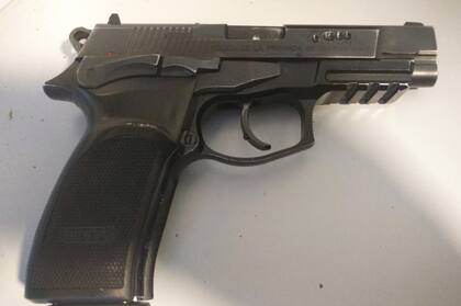 Una de las armas utilizadas en el enfrentamiento