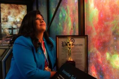 Una de las aspiraciones de la ingeniera peruana es trabajar en alguna misión de la NASA relacionada con Marte