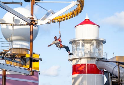 Una de las atracciones del distrito "The Harbour", un espacio para toda la familia