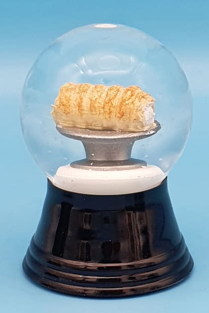 Una de las bolas de nieve de Original Wiener Schneekugelmanufaktur, en Viena