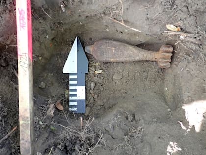 Una de las bombas aéreas halladas pesaba 500 kilos y no había sido detonada