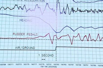 Una de las cajas negras contiene datos de telemetría del avión y la otra las grabaciones de la cabina