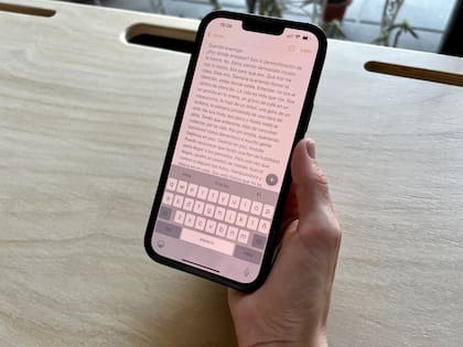 Una de las cartas escritas por Luz