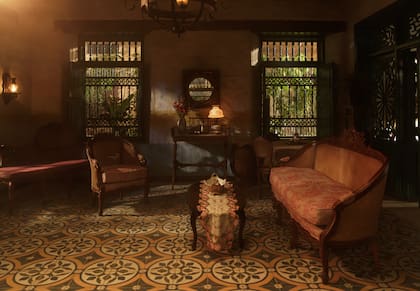 Una de las casas de Macondo, en la próxima serie sobre Cien Años de Soledad