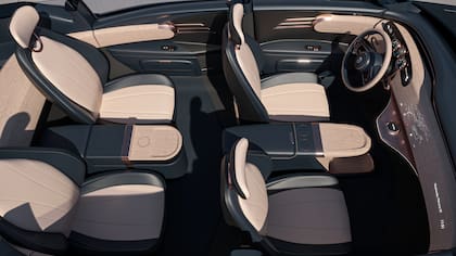 Una de las configuraciones disponibles del interior modular del modelo de Dacora