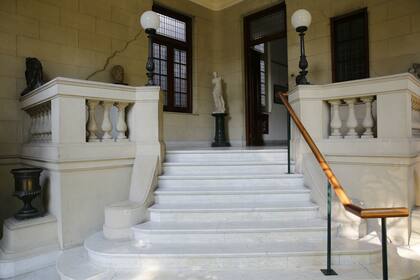 Una de las entradas al palacio