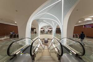 El metro de Doha por dentro: la mega obra que se construyó de cara al Mundial Qatar 2022