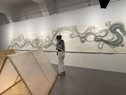 Una de las exhibiciones actuales en el Museo de Arte Contemporáeo (MAC) de Panamá
