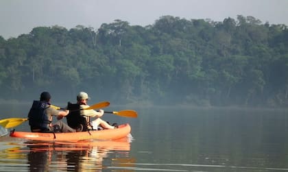 Una de las experiencias Mater Saludable, donde se tiene en cuenta la naturaleza