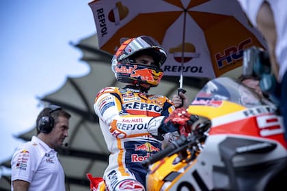 Una de las figuras del MotoGP: el piloto español Marc Márquez dejó Honda esta temporada y pasó a Ducatti