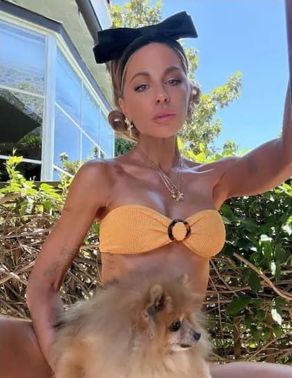 Una de las fotos que Backinsale compartió y luego borró (Foto: @katebeckinsale)