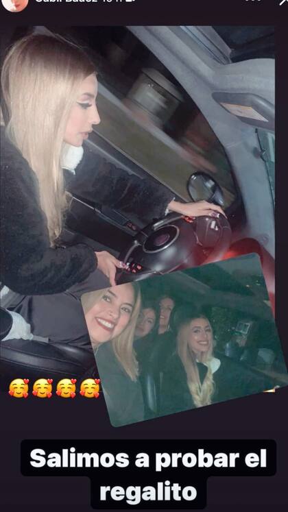 Una de las fotos que compartió Tamara Báez en su cumpleaños número 23