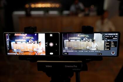 Una de las funciones particulares del Sony Xperia 1 es la grabación en un modo profesional en calidad 4K, con tecnología que Sony usa para su división de cámaras para cine