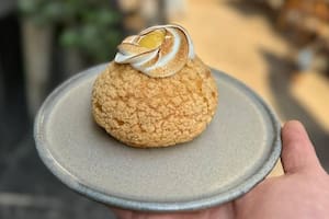 Una de las grandes apuestas de San Café es fusionar la comida japonesa con sabores típicos argentinos y ofrece, por ejemplo, dorayakis de crema pastelera