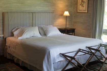 Una de las habitaciones de La Becasina Delta Lodge.