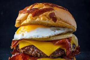 Una de las hamburguesas de "Fuera de serie"