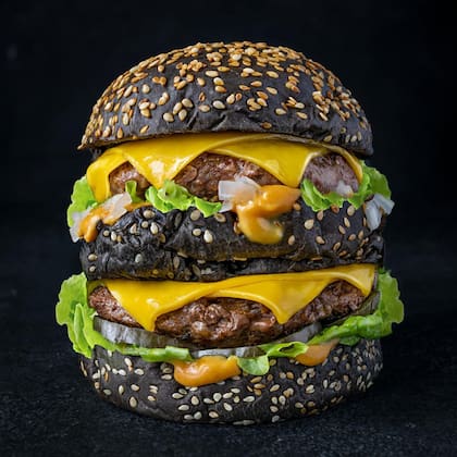 Una de las hamburguesas de "Fuera de Serie"