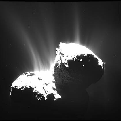 Philae se posó sobre el cometa en noviembre de 2014