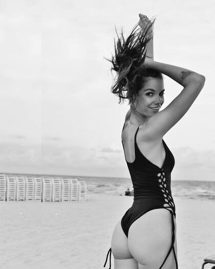 Una de las imágenes de la última campaña que hizo Diana como modelo de trajes de baño