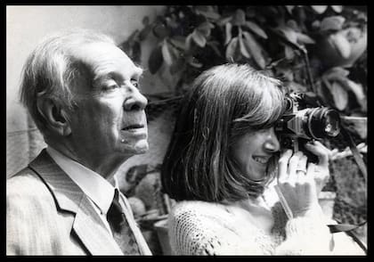 Una pareja de "eones": Jorge Luis Borges y María Kodama