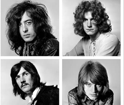 Una de las imágenes del libro Led Zeppelin 50 Aniversario