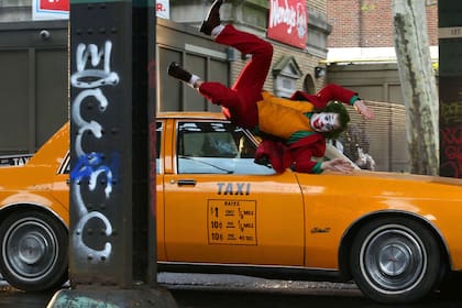 Una de las imágenes del rodaje en Nueva York