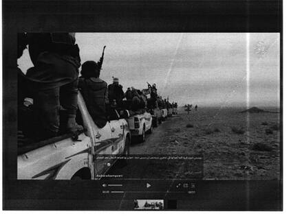 Una de las imágenes que se le encontraron al sospechoso