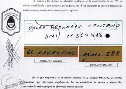 Una de las "irregularidades" apuntadas en la pericia