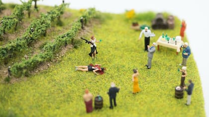 Una de las maquetas de Abigail Goldman