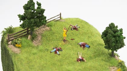 Una de las maquetas de Abigail Goldman