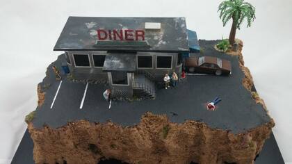 Una de las maquetas de Abigail Goldman