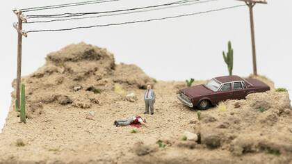 Una de las maquetas de Abigail Goldman