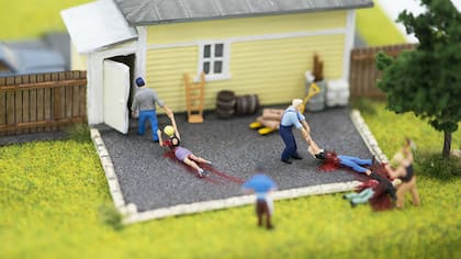 Una de las maquetas de Abigail Goldman